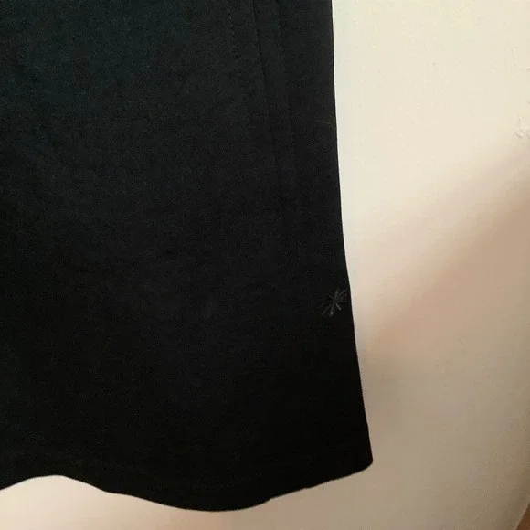 Athleta Coaster Luxe Wide Leg Pants Black Drawstring High Rise XL Tall - Picture 8 of 12